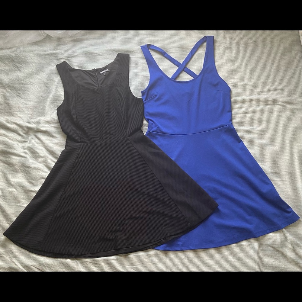 Express and H&M mini dresses. Lot of two. Size small.